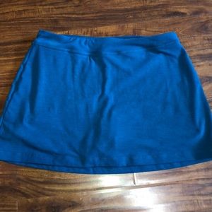 Women’s work out skort prana green short skirt